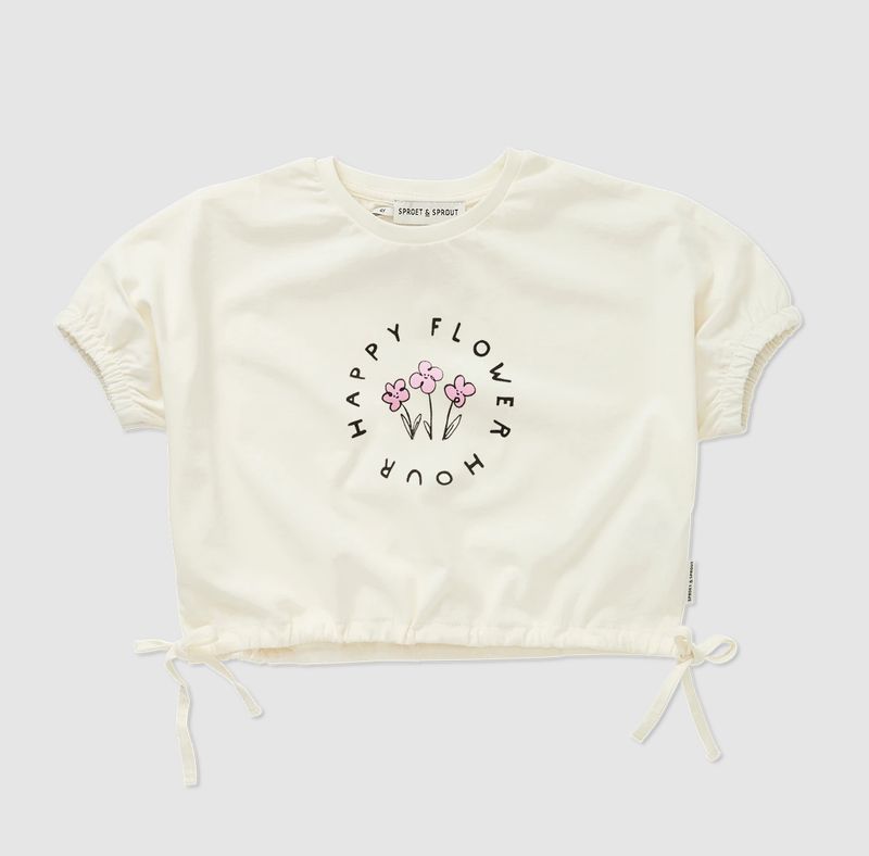 S&amp;S - T-SHIRT HAPPY FLOWER