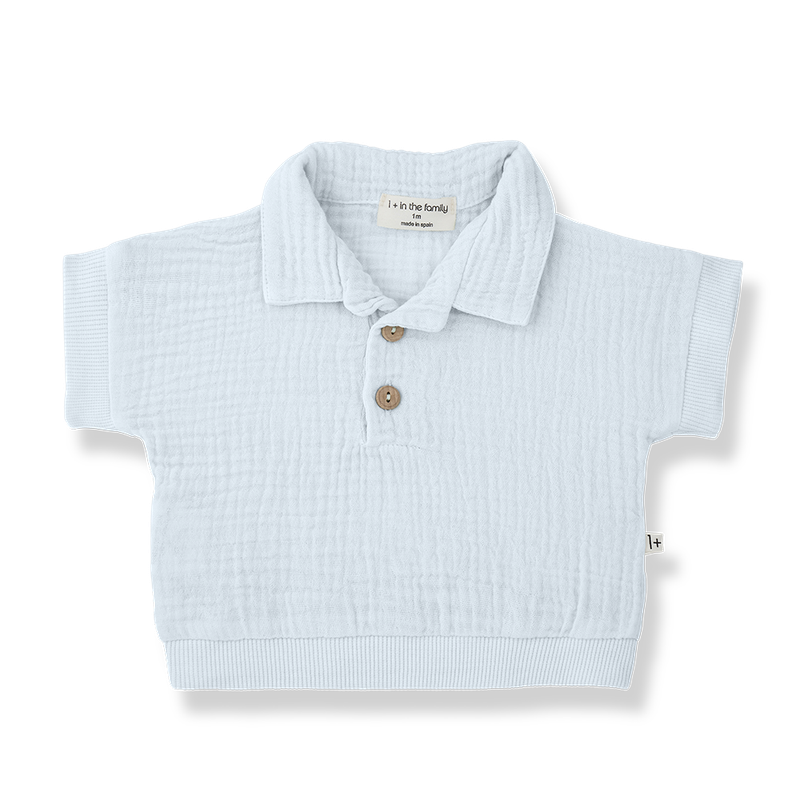 1 + in the family - Polo Guido misty blue