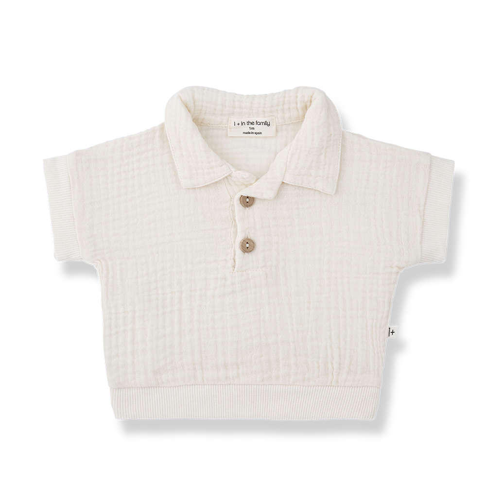 1 + in the family - Polo Guido ecru