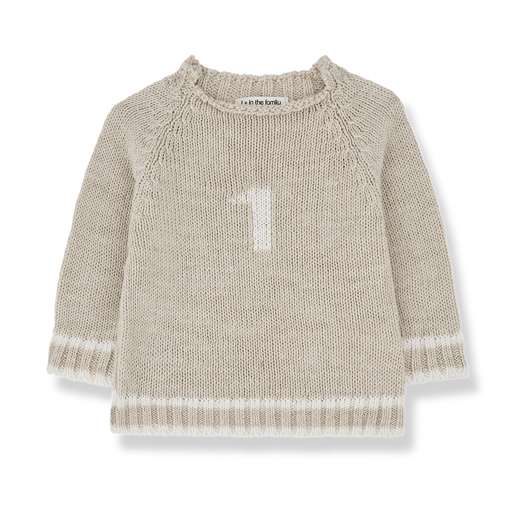 1 + in the family - Sweater Didac beige