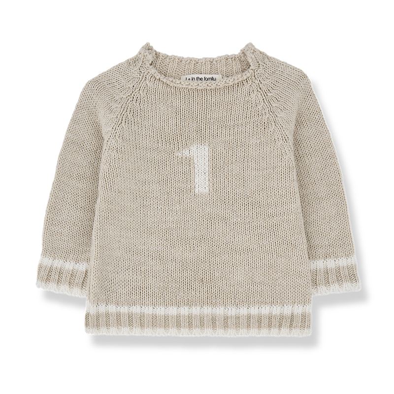 1 + in the family - Sweater Didac beige