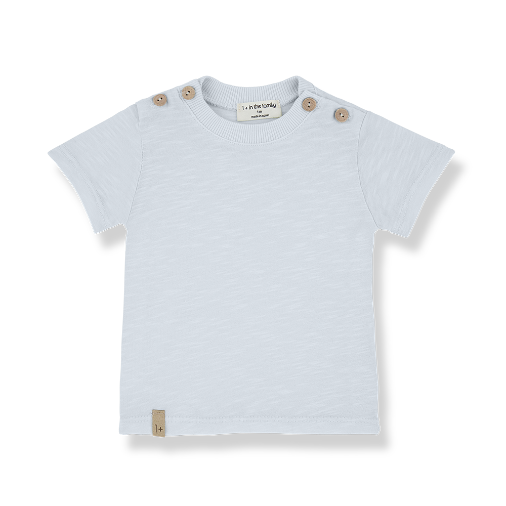 1 + in the family - Tshirt Simone misty blue