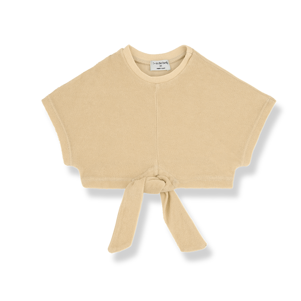 1 + in the family - Tshirt eponge Aya peach