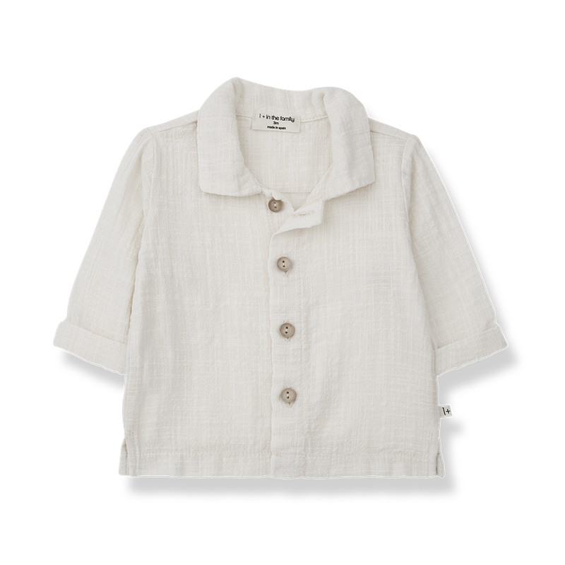 1 + in the family - Hemd Ernest offwhite