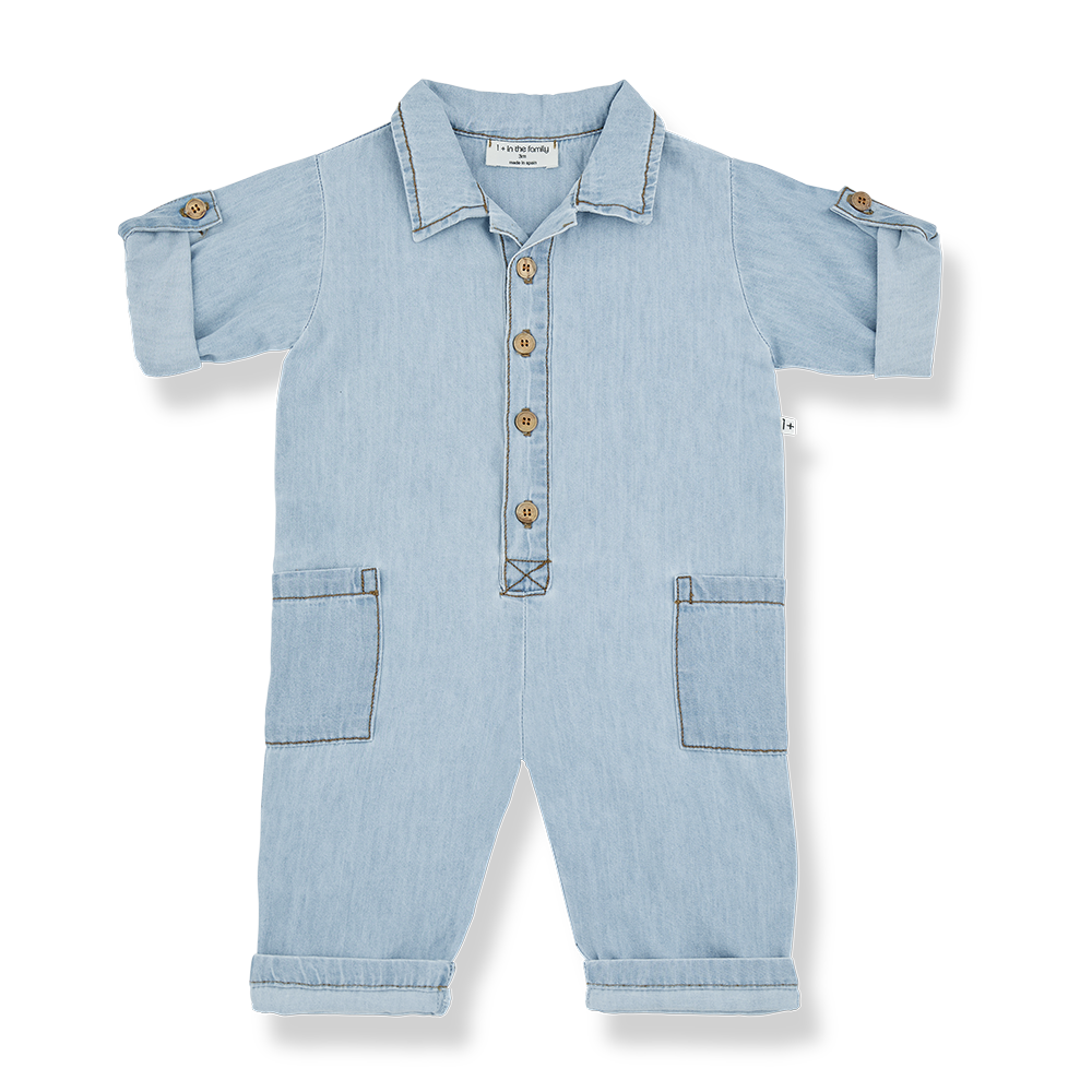 1 + in the family - Jumpsuit Massimo denim