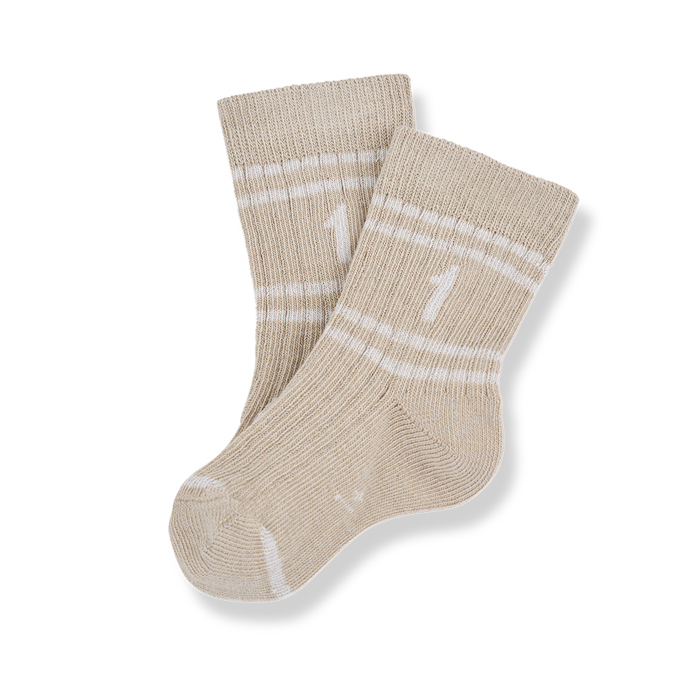1 + in the family - Kousen Otto beige