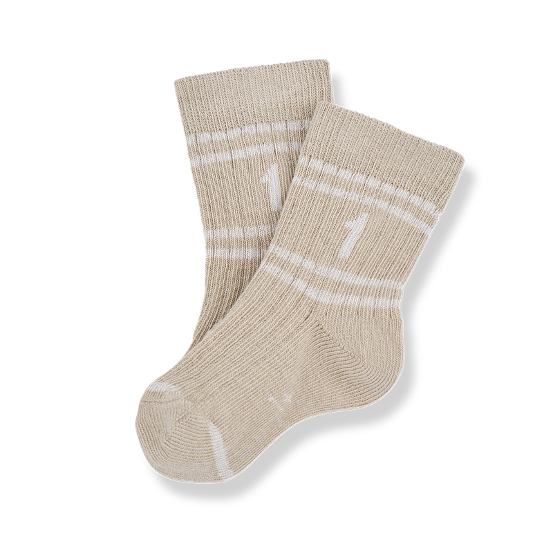 1 + in the family - Kousen Otto beige