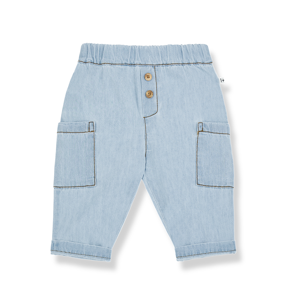 1 + in the family - Broek Leonardo denim