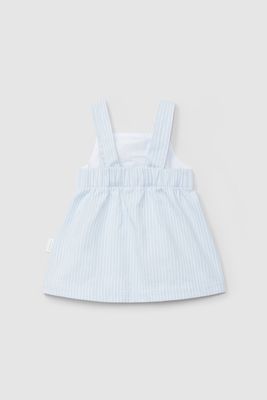 Laranjinha - kleedje denim stripe