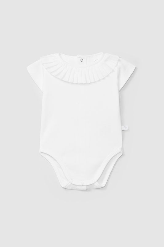 Laranjinha - body kraagje pleated