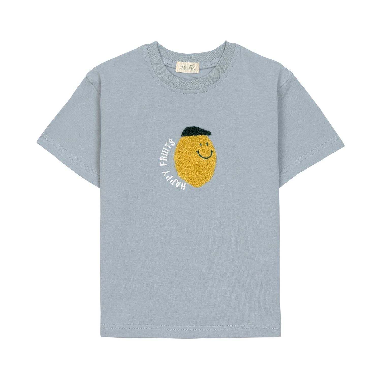Laessig - T-Shirt Jersey Lemon light blue