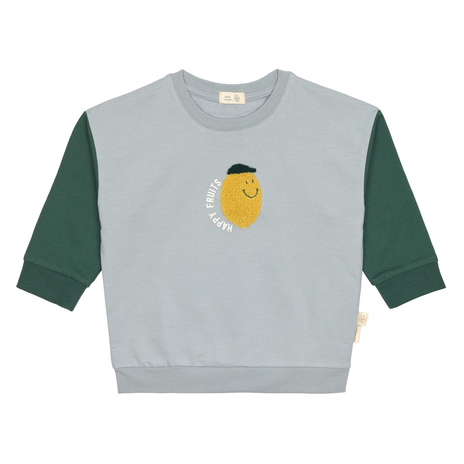 Laessig - Kids Sweater Lemon light blue