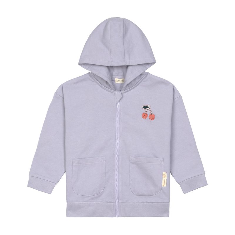 Laessig - Sweatjacket pastel lilac