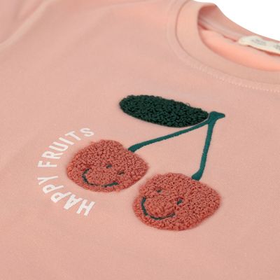 Laessig - T-Shirt Jersey Cherry peach