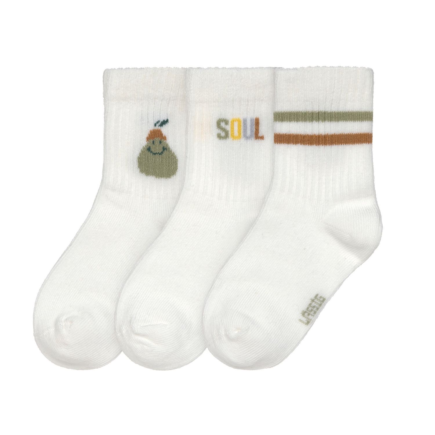 Laessig - Socks 3 pcs Pear
