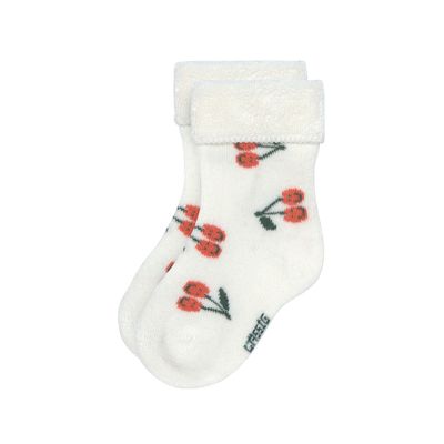 Laessig - Terry Socks GOTS 3pcs Cherry peach