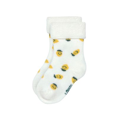 Laessig - Terry Socks 3 pcs Lemon light blue