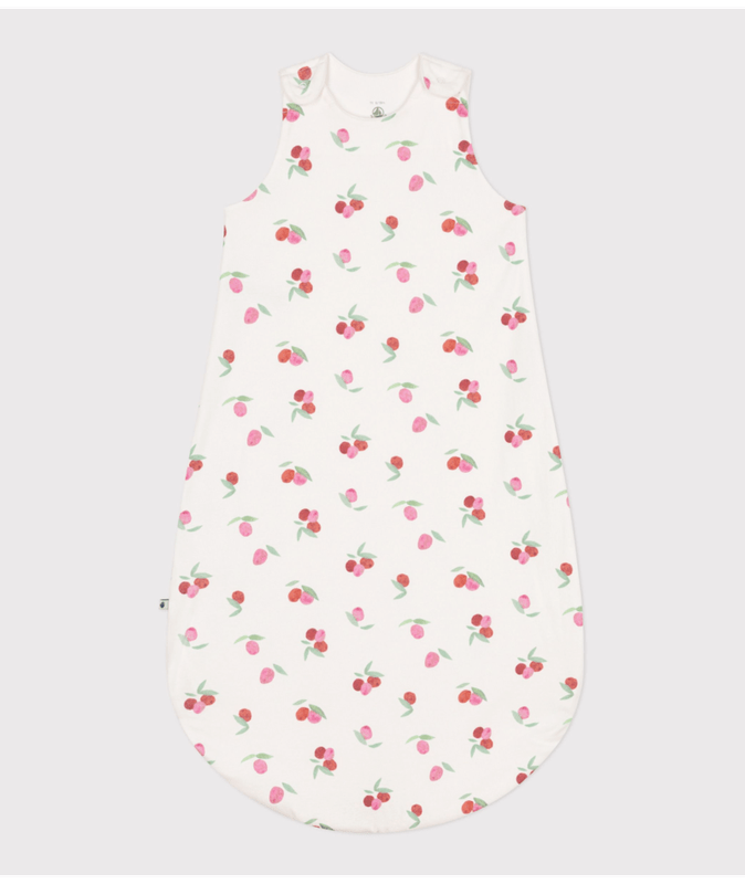 Petit Bateau - slaapzak kers 0-6m