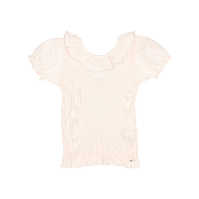 Buho - Tshirt kraagje rib