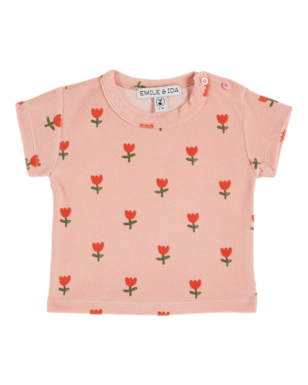 Emile et Ida - Tshirt eponge Tulip