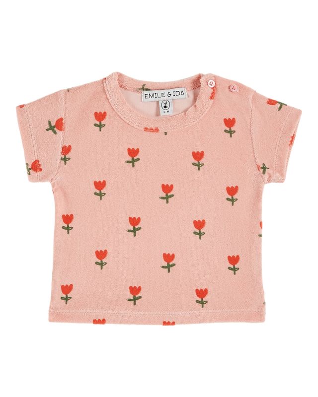 Emile et Ida - Tshirt eponge Tulip