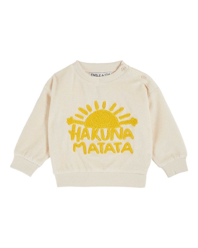 Emile et Ida - Sweater Brode Hakuna