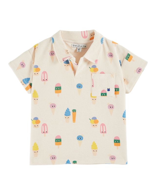 Emile et Ida - Polo eponge icecream