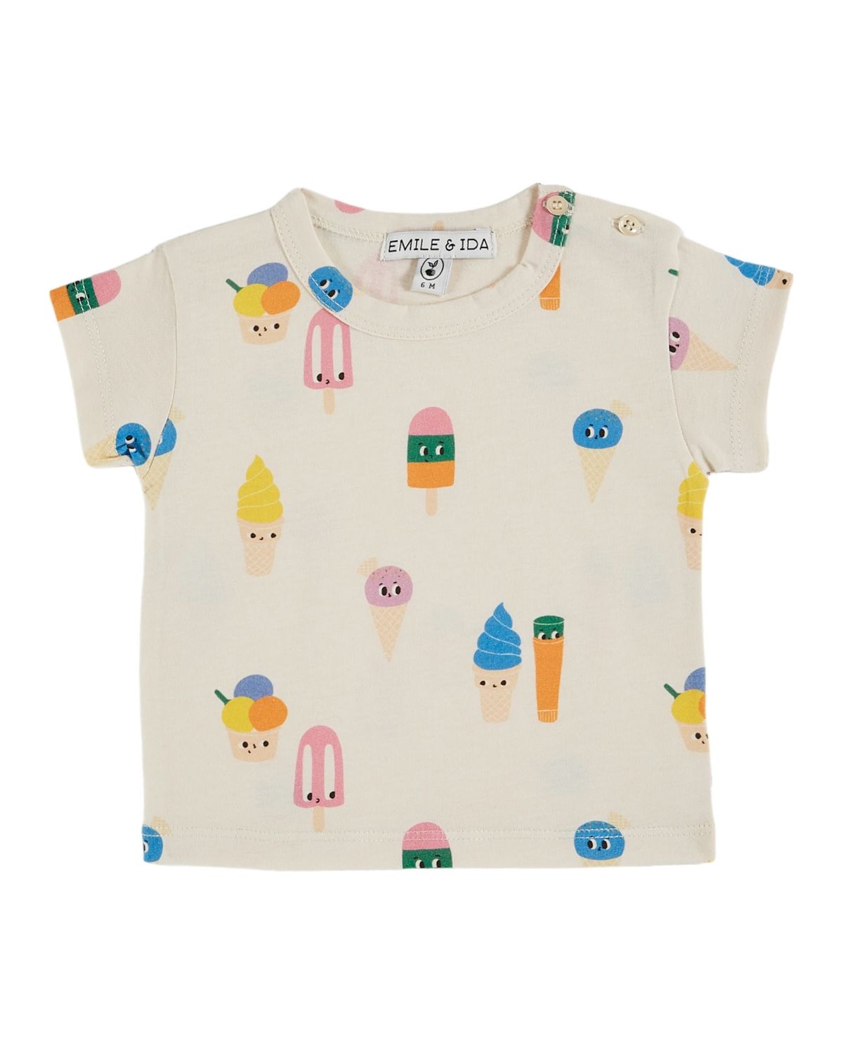 Emile et Ida - Tshirt icecream