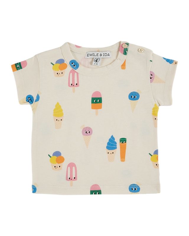 Emile et Ida - Tshirt icecream