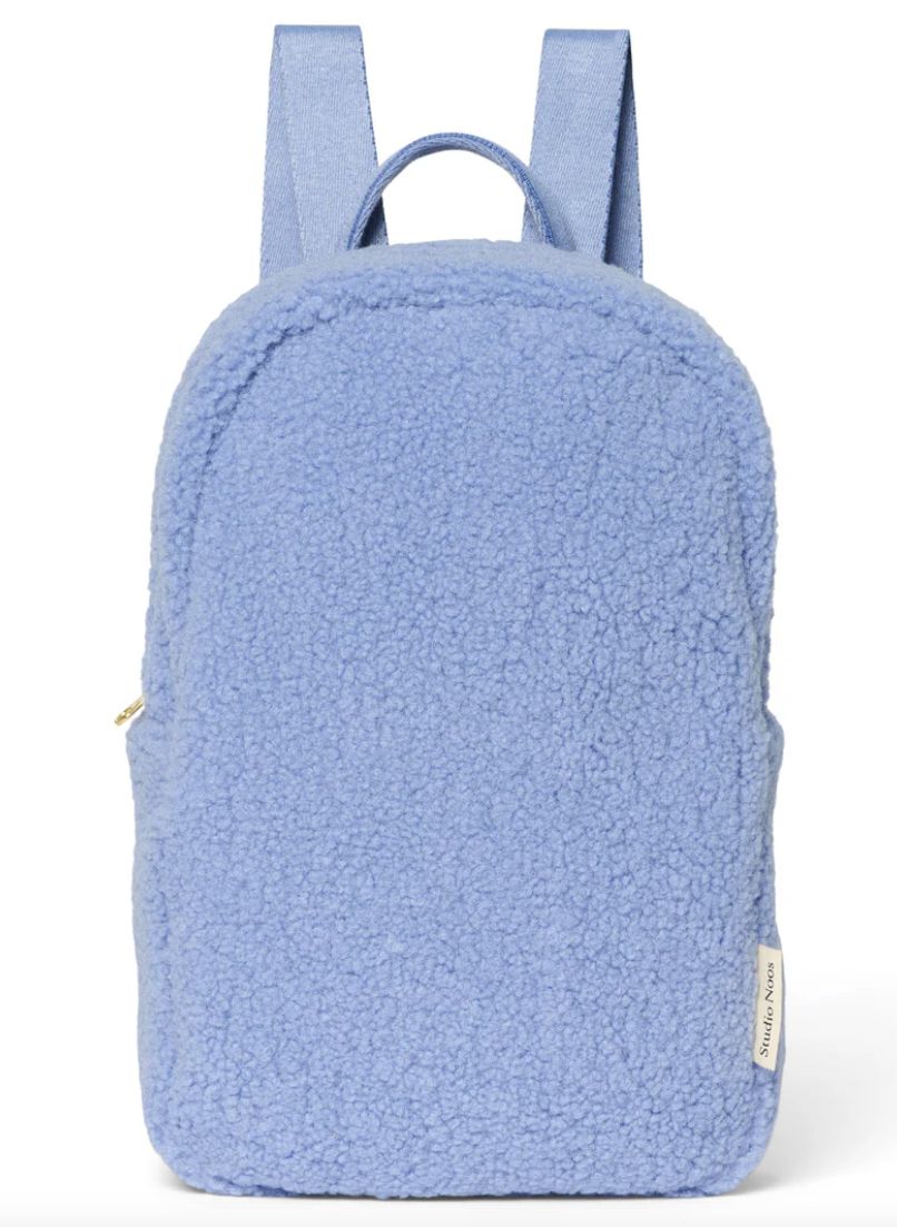 Studio Noos - Backpack teddy, Color: Blue Chunky