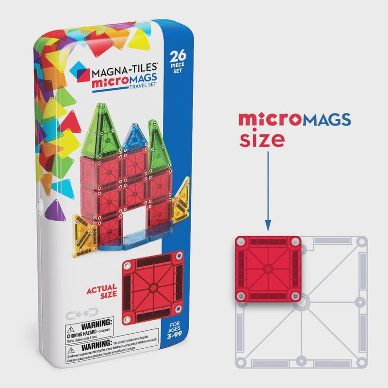 Magna Tiles - Travel set micro - 26 stuks