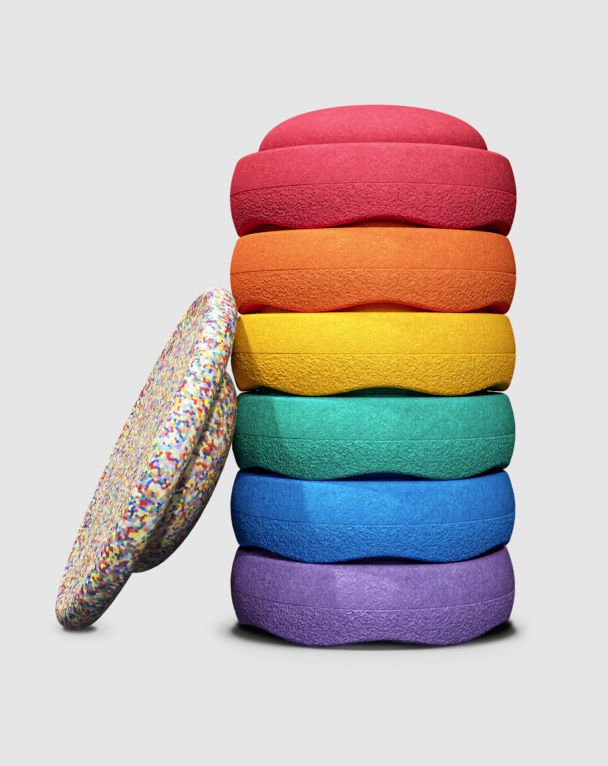 Stapelstein® SPECIAL | RAINBOW | Set 6+1 - Classic