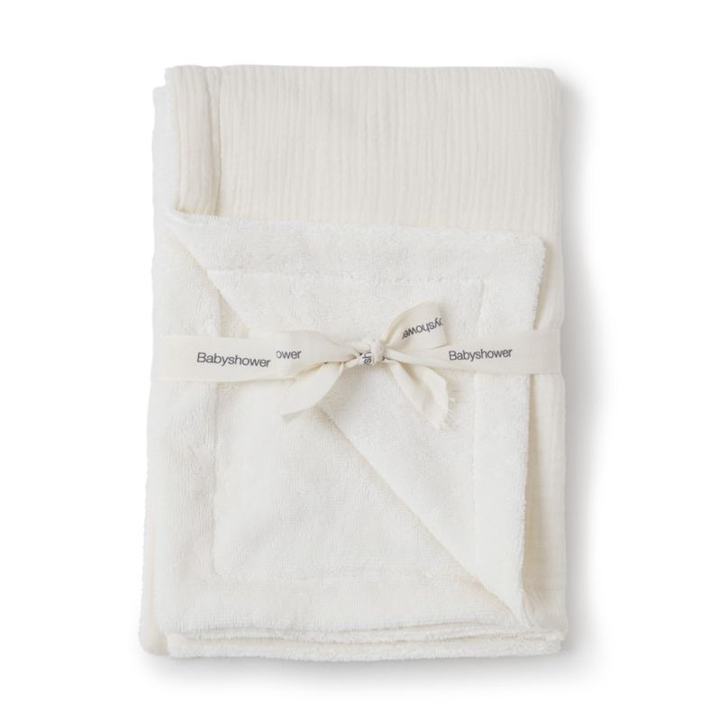 Babyshower - spring blanket ivory