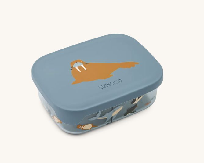 Liewood - Arthur Tritan Lunchbox Artic Sea