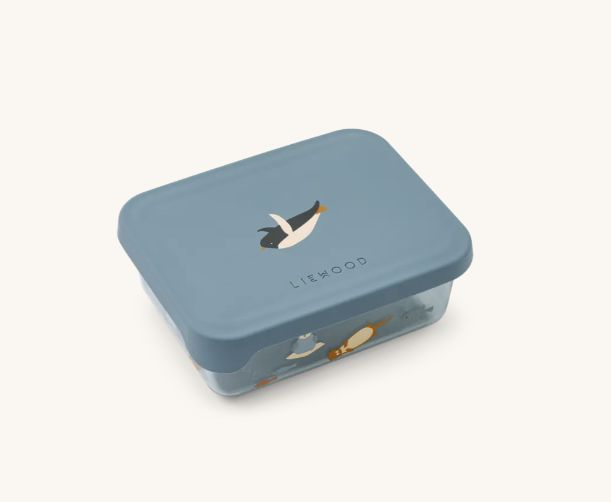 Liewood - Ako Tritan Snack Box Artic Sea
