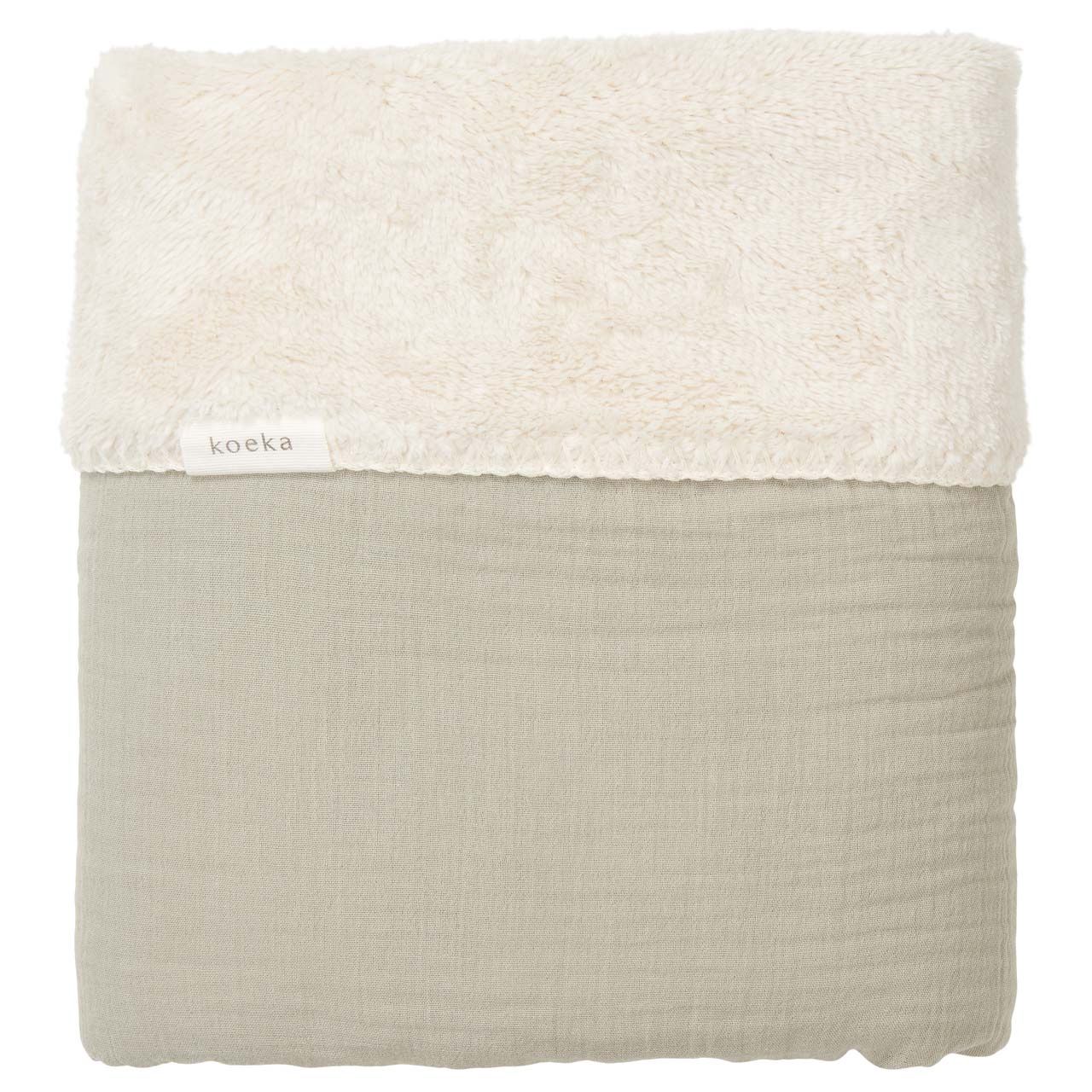 Koeka - Wiegdeken Faro, Color: Sage