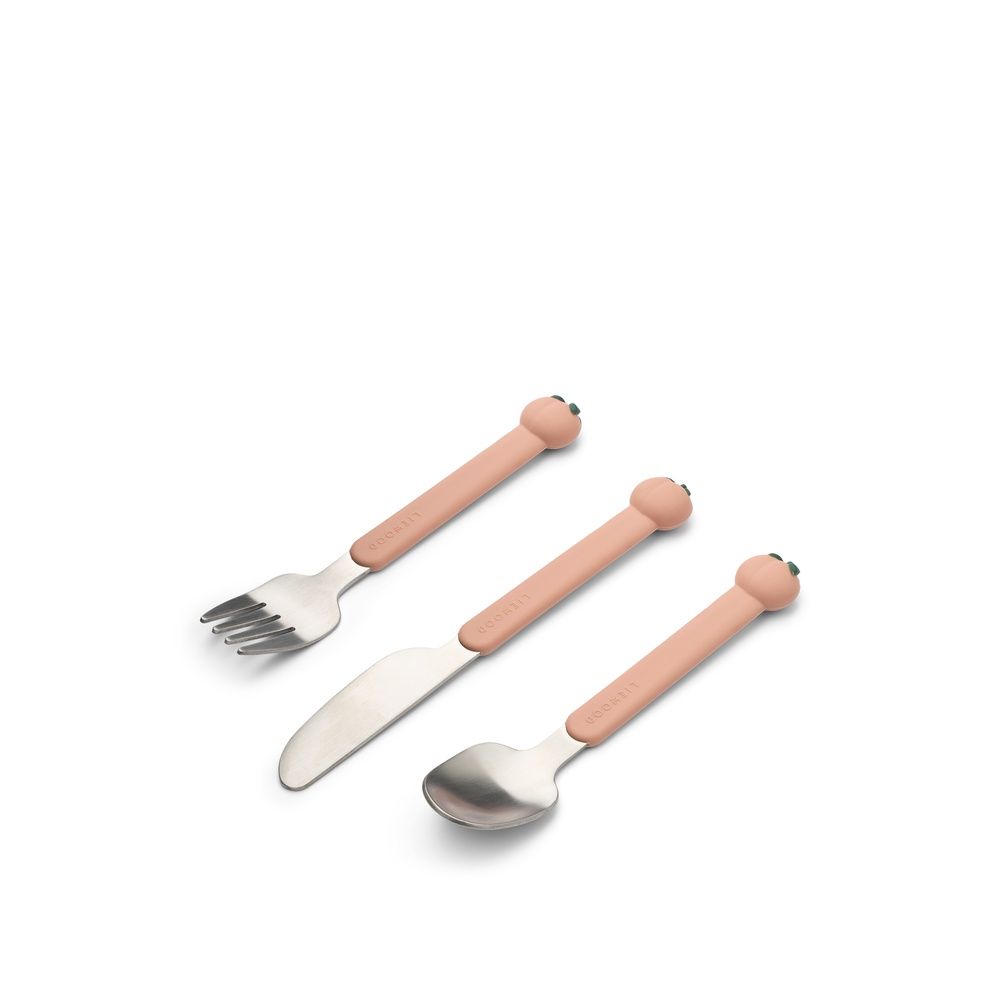 Liewood - Tove Peach Cutlery Set