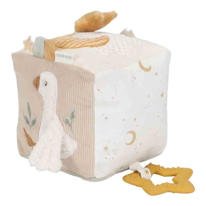 Little Dutch - Activiteitenkubus Newborn Naturals GRS
