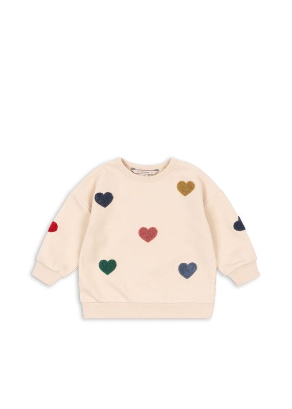 Konges Slojd - Sweater multi hearts