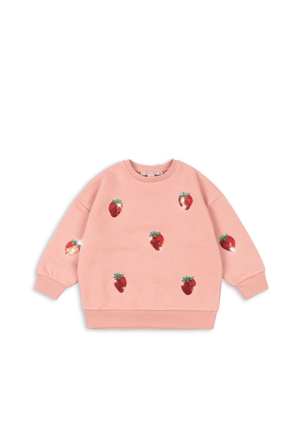 Konges Slojd - Sweater sequin strawberry