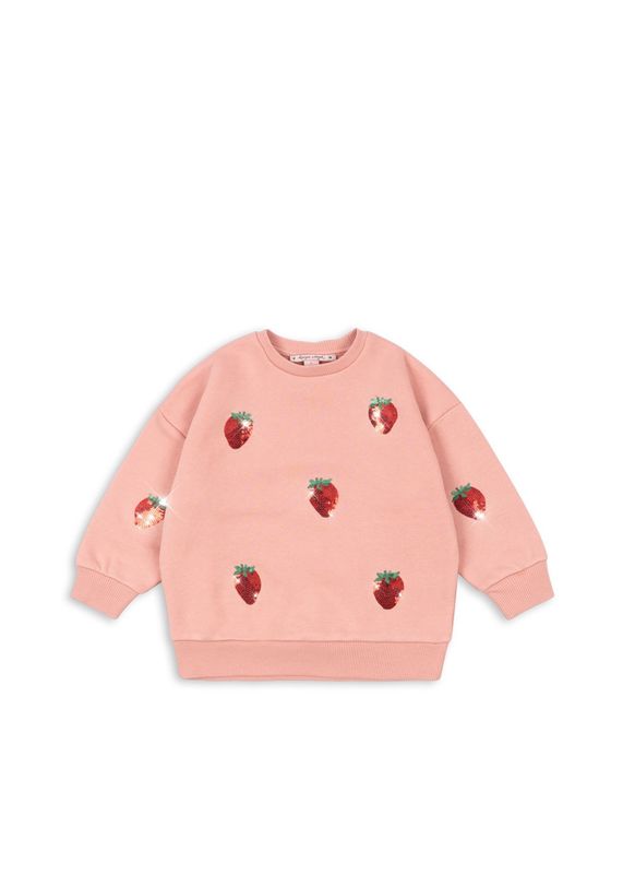 Konges Slojd - Sweater sequin strawberry