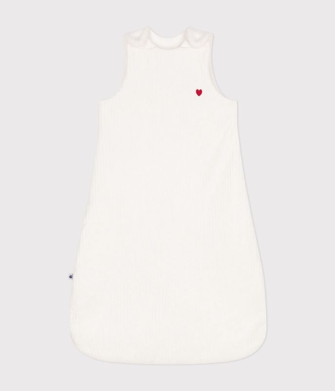 Petit Bateau - Slaapzak fluweel hartje