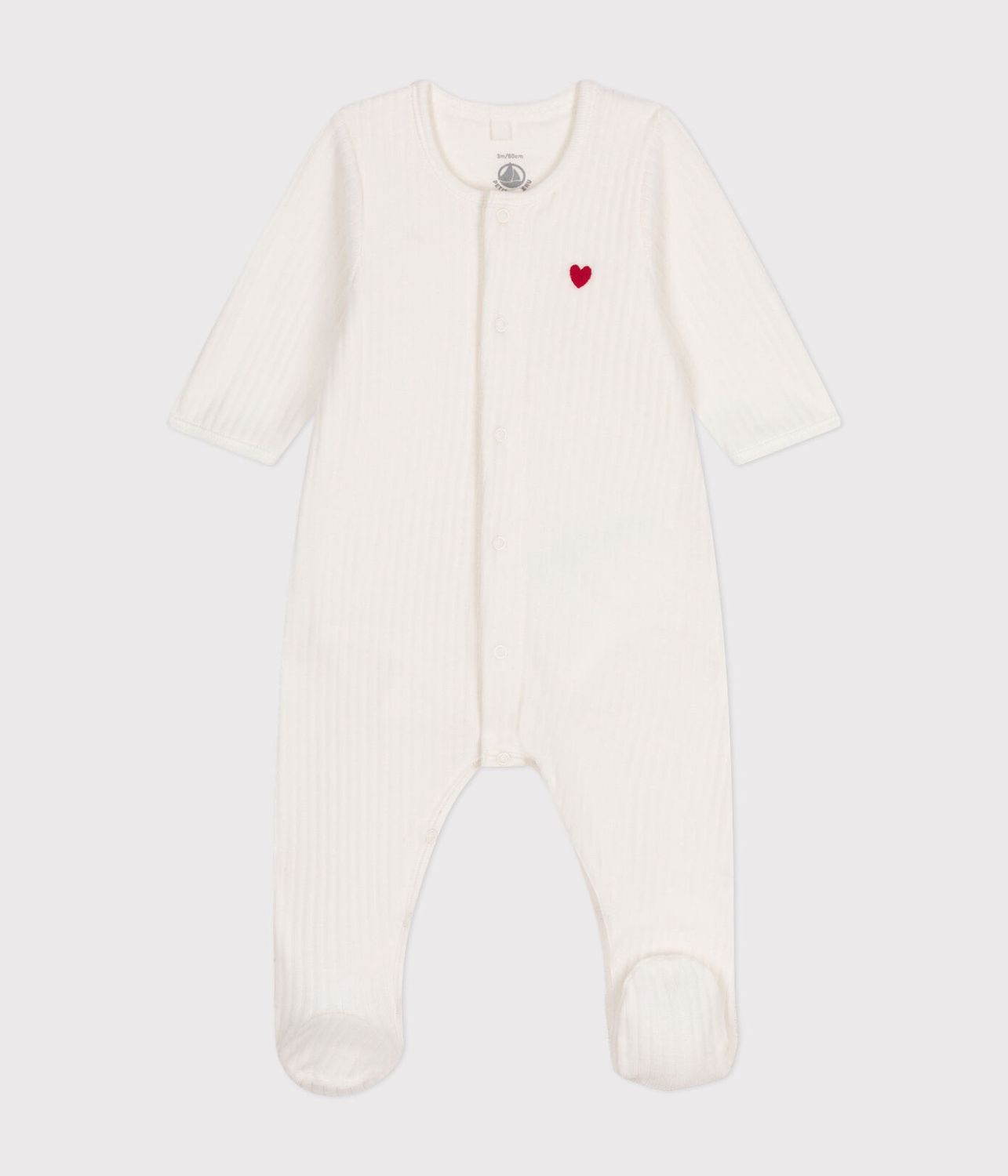 Petit Bateau - Bodyjama hartje