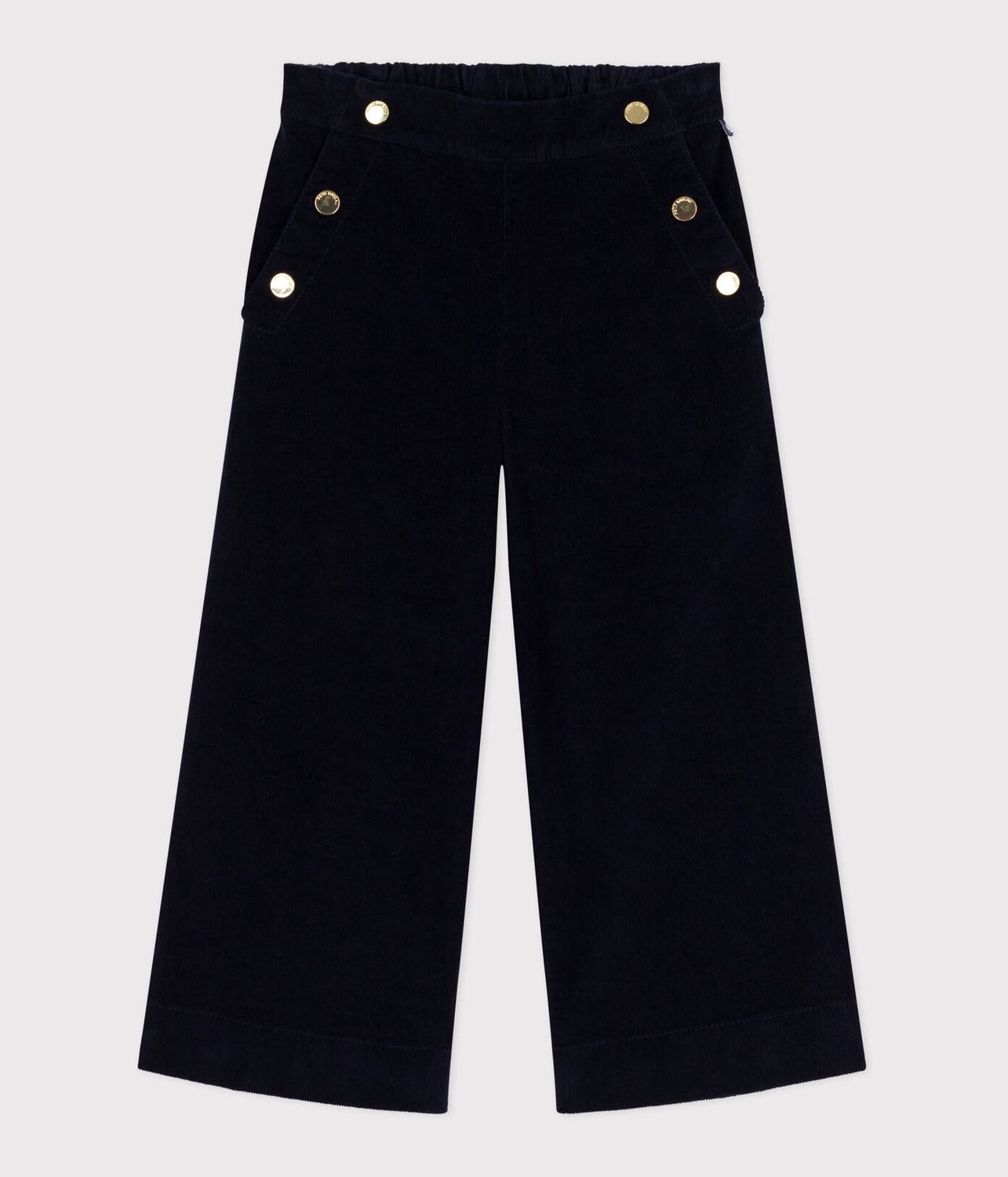 Petit Bateau - Meisjesbroek Fluweel navy