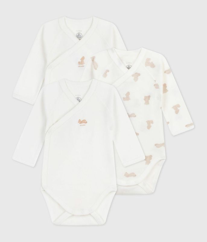 Petit Bateau - 3pack body beertjes