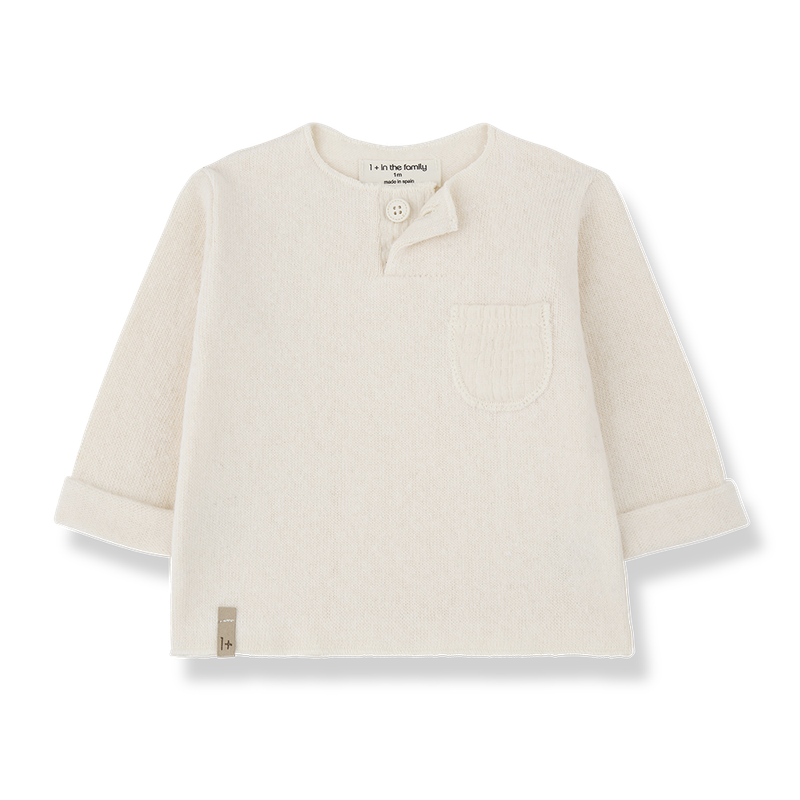 1 + in the family - Tshirt lange mouw Mathias