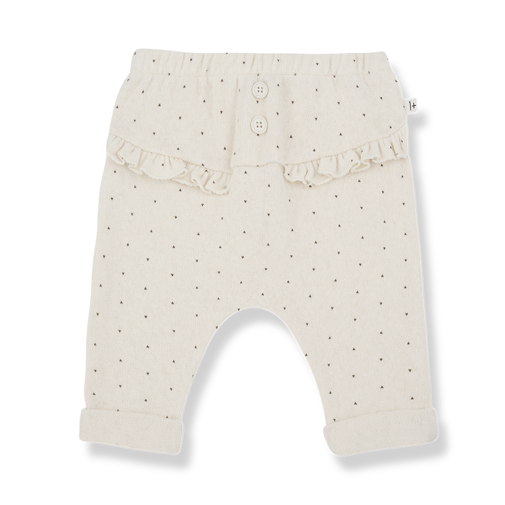 1 + in the family - Broek Noemie ecru