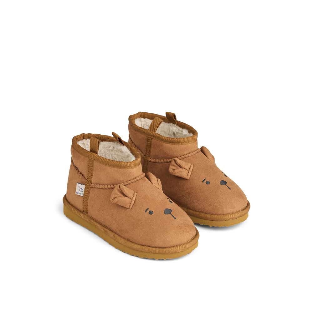 Liewood - Alban Bear Shoes Golden Caramel