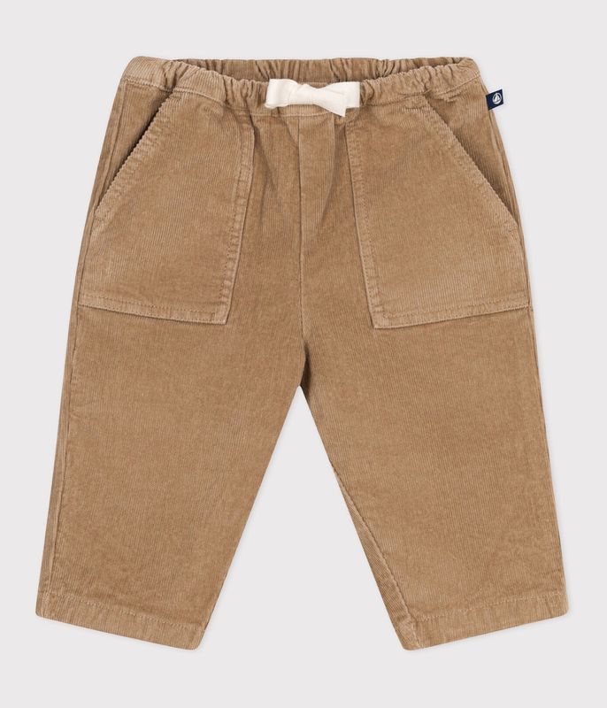 Petit Bateau - Broek velours camel