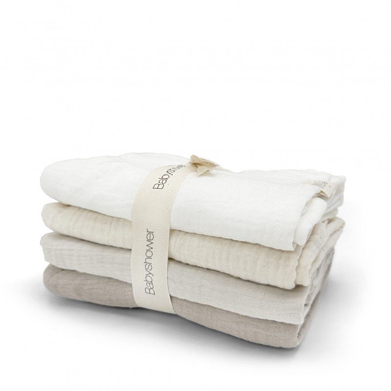 Babyshower - swaddles ivory 4st